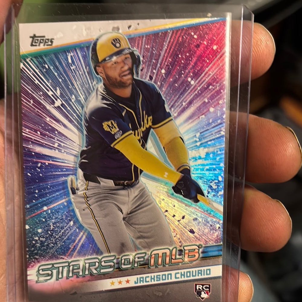 Topps Stars of MLB Card - Vibrant Multicolor Design